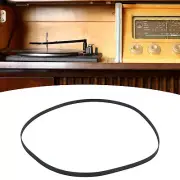 Black Record Player Turntable Belt Replacement Rubber Recorder Drive Belt 49 HR6