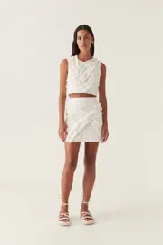 Kendra Frill Mini Skirt