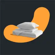 Emma King Bamboo Dark Grey Bedding Set