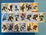 Skylanders Trap Team Mini Characters Set Of 19 NFC Cards Breeze / Spry / Barkley