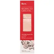 Born Oven Bake Polymer Clay Beige 3 Pack