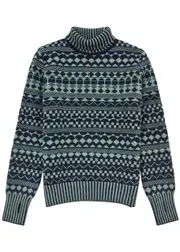 Oliver Spencer Talbot Roll-neck Wool Jumper - Blue - M M