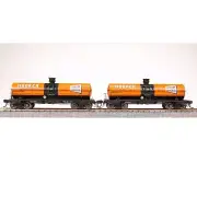 Broadway Limited HO 6000g Tank Car 2pk Hooker Billboard Scheme