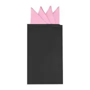 Men's Pre-Folded Pocket Squares on Card Solid Triangles Suit One Size Pink