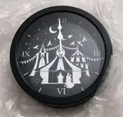 OWLCRATE APRIL 2022 DESK WALL CLOCK THE NIGHT CIRCUS LE CIRQUE DES REVES BLACK