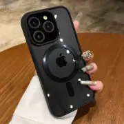 Transparent Acrylic Case iPhone 16 15 14 13 12 11 Pro Max 16 plus Hard Shockproo