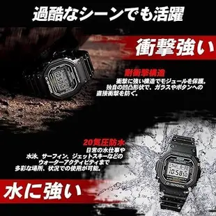 日本行貨★卡西歐CASIO G-SHOCK簡約軍事風格DW-5600SC-8JF DW-5600SC-8 手錶