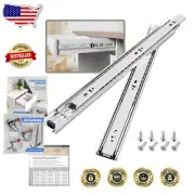 High-Quality 12 Inch Side Mount Drawer Slides (10 Pairs) with Noise Reduction