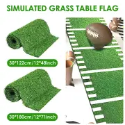 Artificial Grass Table Runner Faux Grass Table Cloth Grass Tabletop Decoration✜