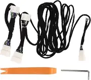 Audio Inactive Activation Wire Harness, Upgrade Inactive Speaker Activation Wire Harness, Replacement for Tesla Model 3 2019‑2020, Speaker Modification Kit, Cable Removal Tools