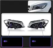 Car Lights Compatible for Benz CLA W117 Headlight 2014-2018 LED Car Lamps Daytime Running Lights Dynamic Turn Signals Car Accessories