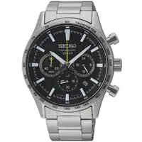 在飛比找PChome24h購物優惠-SEIKO 精工 CS系列 三眼計時腕錶 (SSB413P1