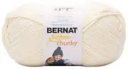 Bernat Chunky Big Ball Yarn - Solids-Aran (Pack of 1 Skein)