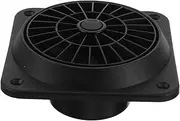 Air Outlet Plastic Warm Air Vent Car Ducting Heater Hose Heater Air Vent for Bus Heater Duct for Rv Car Heater Ducting Rotatable Car Air Vent Car Interior Accessories Black Abs FUNOMOCYA