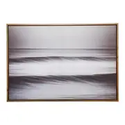Framed 70x100cm Canvas/Resin Surf Wash Hanging Wall Art Home Decorative Display