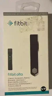 New Fitbit Alta Small Plum Purple Classic Accessory Band For Fitness Tracker NIB