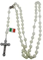 Irish J. C Walsh & Sons, Ireland LUMINOUS ROSARY BEADS G565