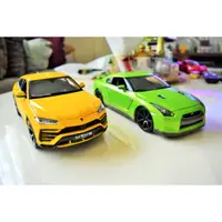 在飛比找蝦皮購物優惠-{首富車房} 1:18 超值雙車組 GTR+藍寶堅尼Urus