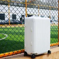 在飛比找Yahoo!奇摩拍賣優惠-RIMOWA/德國日默瓦行李箱日系可愛少女24寸超輕拉桿箱白
