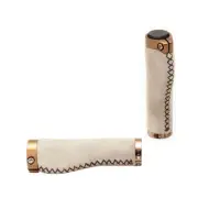 Grips Ergonomic Imitation Leather Cream 305400390 MV-TEK Fixed Gear