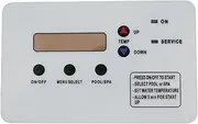 Replacement Heat Pump Keypad Switch Membrane Control Board Panel for P-E-N-T-A-I-R Pool Heater, Compatible with 472734 473425 473693 Pool Heat Pumps, for ThermalFlo Titanium and UltraTemp