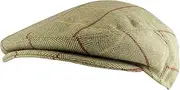 [Jack Pyke] Wool Blend Flat Cap Tweed 57 Tweed