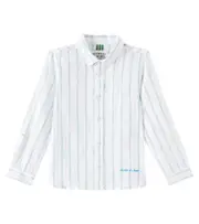 [Scotch & Soda Kids] Scotch & Soda Kids Linen and cotton shirt Y 6 white