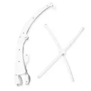 Hanging Crib Holder Claw Mobile Rotate Toy for Babies 1M+ Chewing Hand Shaking