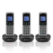 T603 Cordless Phone System w/3 Digital Handsets, Speakerphone, and Call Block...