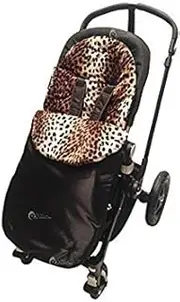 Animal Print Padded Footmuff/Cosy Toes Compatible with Bugaboo Bee/Donkey/Cameleon Leopard
