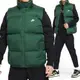 Nike AS M NK Club Puffer Vest 男 綠 保暖 防潑水 立領 羽絨 背心 FB7374323