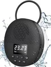 Waterproof Shower Speaker, AGPTEK Waterproof Bluetooth Speaker, Shower Radio