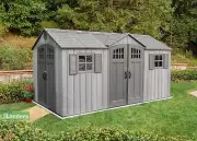 Lifetime 15x8ft Premium Garden Shed - Steel frame - 10 Year Warranty 4.6m x 2.4m