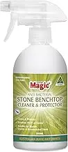 Magic Stone Benchtop Anti-Bacterial Cleaner & Protector Cleans and Restores Shine to Enhance the Natural Beauty of Sealed Stone 500mL