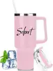 40 Oz Insulated Tumbler, Travel Mug, Tumbler with Straw, Insulated Water Bottle,