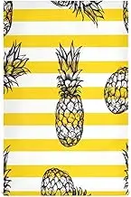 GAIREG Pineapples Stripe Kitchen Towels Large, 28x18 Inches Absorbent Decorative Kitchen Towels, Set of 6