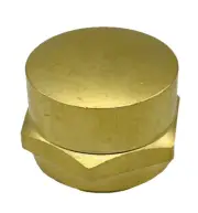 BRASS 1"-24 Springer Top Tree Steering Stem Nut 353b
