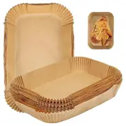 Indoor Grill, Set of 100, Rectangle Air Fryer Parchment Paper Liners for Ninja XL Grill Air Fryer, Grill Accessories