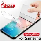 For Samsung Galaxy S23 S22 S21 Plus S24 FE S25 Ultra Soft Gel Screen Protector