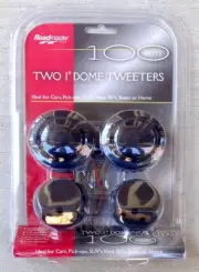 Roadmaster 1" Dome Tweeters 100 Watt Speakers RT15 Car Van RV Boat Home NEW