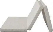 Nishikawa NC17296663BE Tri-Fold Mattress, Semi-Double, Afit, Antibacterial, Odor Resistant, Washable Side, Foldable, Afit Mattress Topper, Mattress, Bed Mattress, 30-Day Trial Service