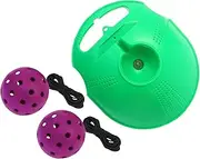 Dickly Pickleball Trainer Rebound Practice Ball Pickleball Accessories Portable Pickleball Training with Pickleball Ball for Sports