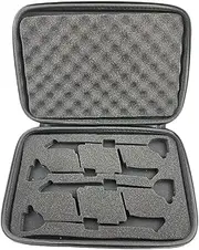 KavandirJP Fishing Bite Alarm Carrying Bag Storage Case Waterproof Organizer Rugged Fishing Lure Case Sea Rod Alarm Tackle Box