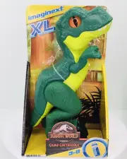 NIB Imaginext XL Green T Rex Dinosaur 10" Jurassic World Camp Cretaceous