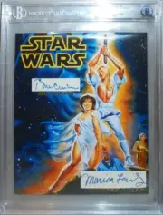 -BILL CLINTON/MONICA LEWINSKY- Beckett BAS STAR WARS Signed/Autograph/Auto Card