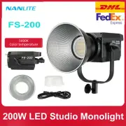 NANLITE FS-200 200W 5600K LED Video Light Outdoor Daylight Photography Lighting