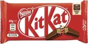 Nestle Kit Kat 4 Finger Chocolate Bar 45 G (Pack of 48)