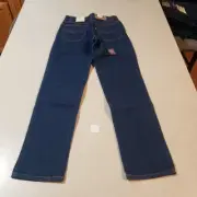 Vintage 1980s New Old Stock Levis 305 Student Straight Leg Jeans Size 27x28 CM20
