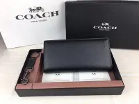 在飛比找Yahoo!奇摩拍賣優惠-USA美國留學生代購 COACH 74978 蔻馳男士對折長