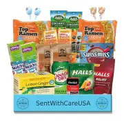 Get Well Soon Care Package - Cold and Flu Sick Recovery Kit - Feel Better Soon